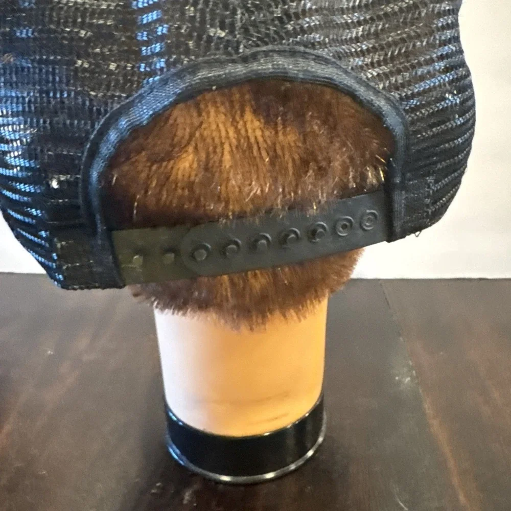 Vintage John Deere‎ Stribling Black Snap Back Hat Cap